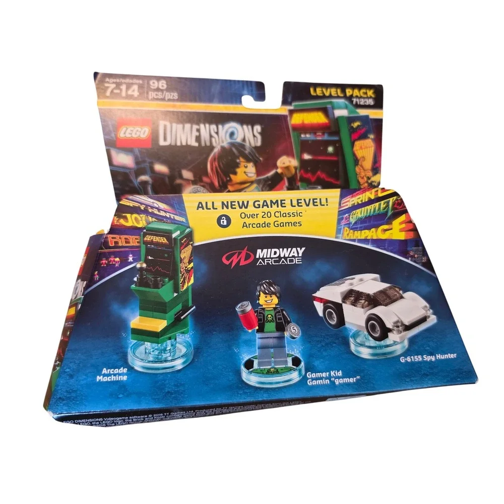 Lego Dimensions 71235  Midway Arcade New sealed Flawed package